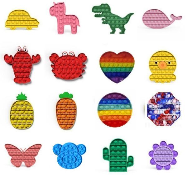 

new fidget toy sensory push bubble fidget sensory toy autism special needs anxiety stress reliever for students office workers