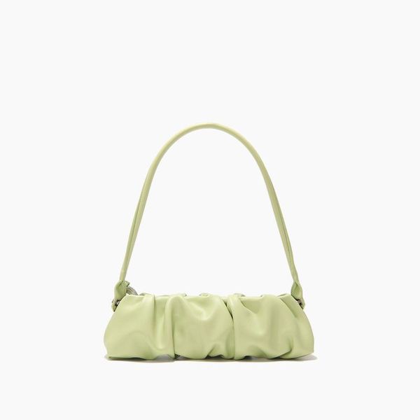 

storage bags spring & summer soft cloud folds largr capacity underarm shoulder bag women fashion all- portable messenger dumpling