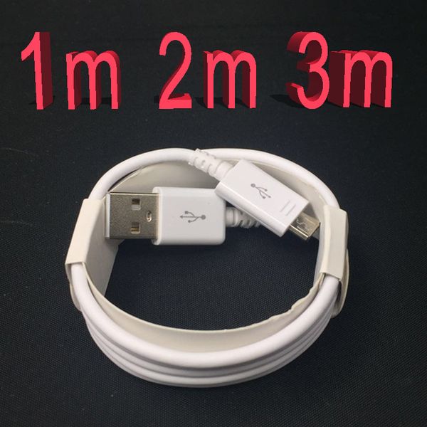 

1m 3ft 2m 6ft 3m 10ft micro usb charging data cable usb charger for android samsung htc motorola nokia huawei