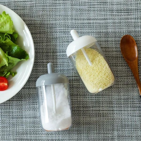 

storage bottles & jars portable outdoor barbecue seasoning pot pepper mini container kitchen accessories supplies