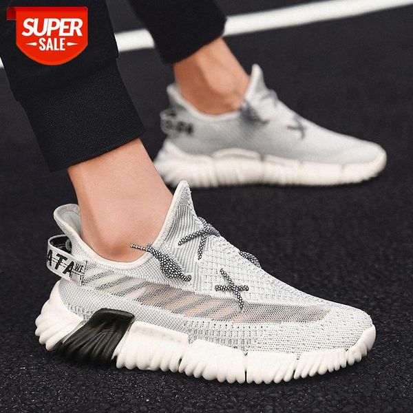 

2020 fashion mens sports shoes soft bottom flat sneakers mesh breathable lightweight running shoes outdoor trainer male tenis #1y56