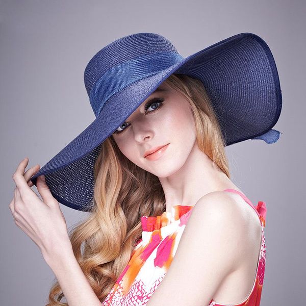 

beanie/skull caps 2021 spring and summer korean hat women's sunshade foldable beach sun, Blue;gray