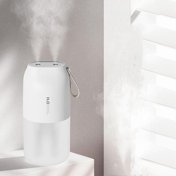 

humidifiers double spray wireless humidifier portable home deskair replenishing night light purifying toning