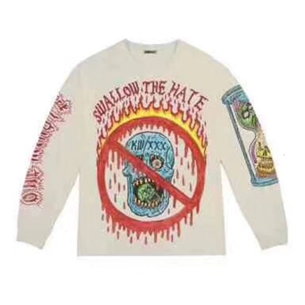 

2021 new homens camisolas crewneck capuz kanye west crianas ver fantasmas temporada x xxxtentacion rapper da velha escola camisola streetwea, Black