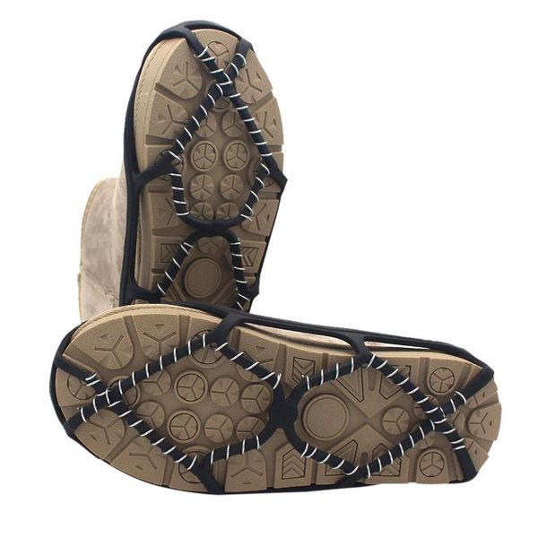 

cords, slings and webbing ice gripper for shoes women men crampons spike grips cleats non-slip shoe covers snow hiking