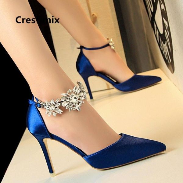 

dress shoes tacones altos mujer woman sext party night club high heel female spring & summer crystal pumps e2752, Black