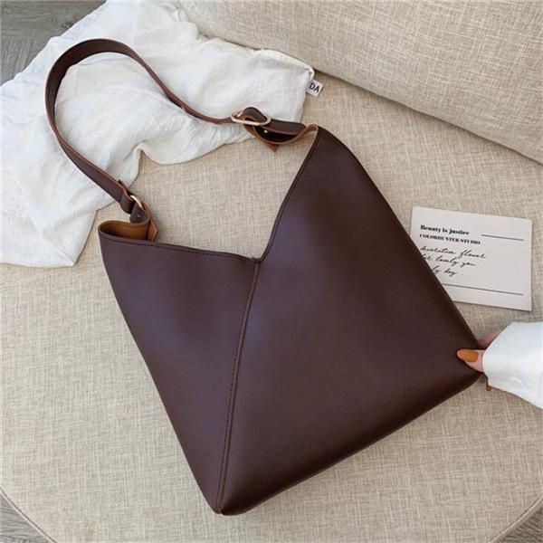

evening bags women's shoulder fashion simple style composite bag 2 in 1 contrast colors big totes small purse