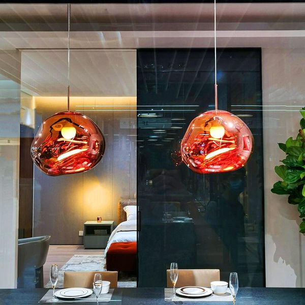 

pendant lamps nordic led lava lights modern living dining room lustre hanging lamp parlon indoor lighting home decoration