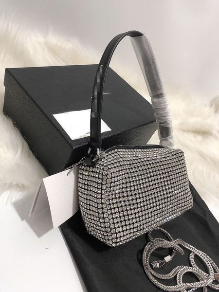 

handbags fashion women bag chain strip messenger diamond bag cross body