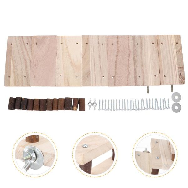 

other bird supplies wooden pet climbing ladder hamster gerbils stairs playground