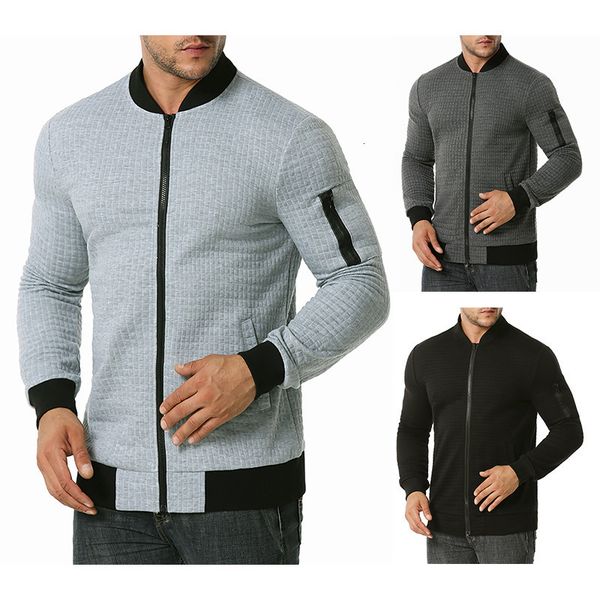 

men's casual new silk sports pilot jacket 5010, Black;brown