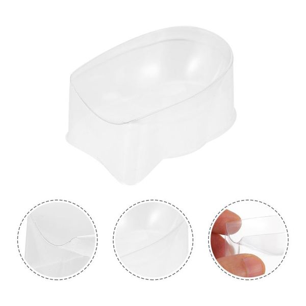

nail glitter 6pcs dip powder tray container portable dipping storage box, Silver;gold