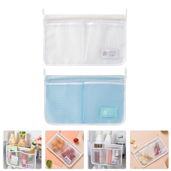 

storage boxes & bins 2pcs suspended household sorted bags lightweight sundries