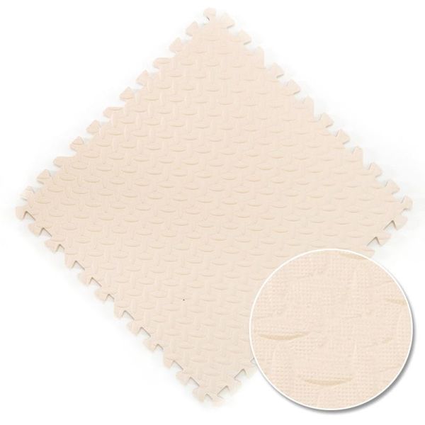 

4pcs foam puzzle floor mat leaf pattern household foam interlocking tiles portable puzzle mat for children-