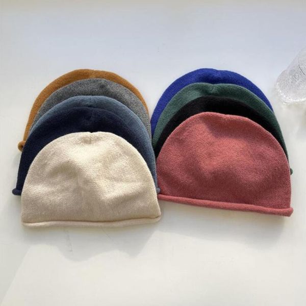 

beanie/skull caps ins autumn plain beanie hats men knitted hat women balaclava casual design bobble spring knit gorra comfortable, Blue;gray