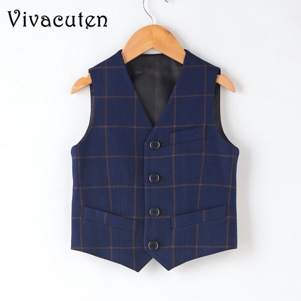 

waistcoat kids formal vest england style gentleman boys birthday dress wedding party performance for f102, Camo
