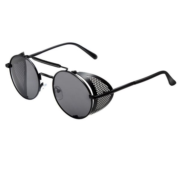 

sunglasses dust cover metal bracket frame men's and women's trend 2021 multicolor gradient color high-end, White;black