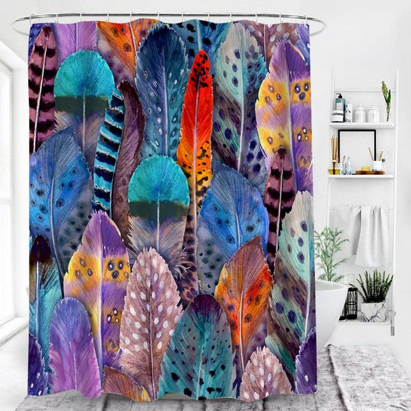 

shower curtains with 12pcs hook curtain 180x180cm accessories bath professional