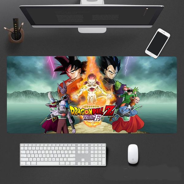 

mouse pads & wrist rests goku anime pad large gaming overlock rubber christmas gift