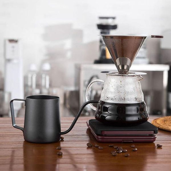 

coffee filters v60 stainless steel cup reusable dripper and pot set pour over filter