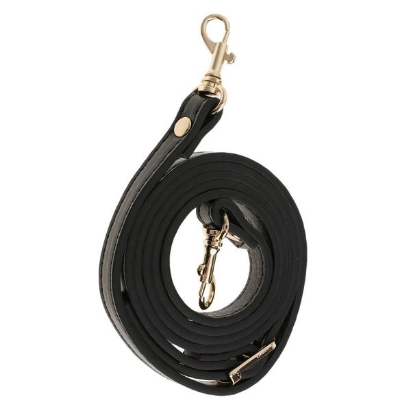 

bag parts & accessories 120cm handbag shoulder leather strap handle replacements multi color, Black