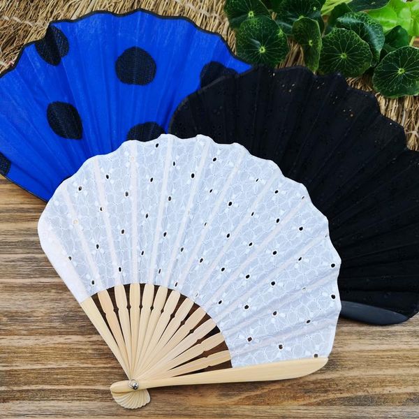 

other home decor japanese style embroidered cotton white small fan cute shell