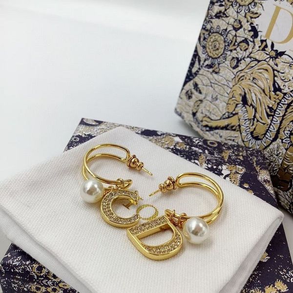 

fine jewelry online home 2021 new earrings gold diamond letters fashion earrings and style 65% off store online sale, Golden;silver
