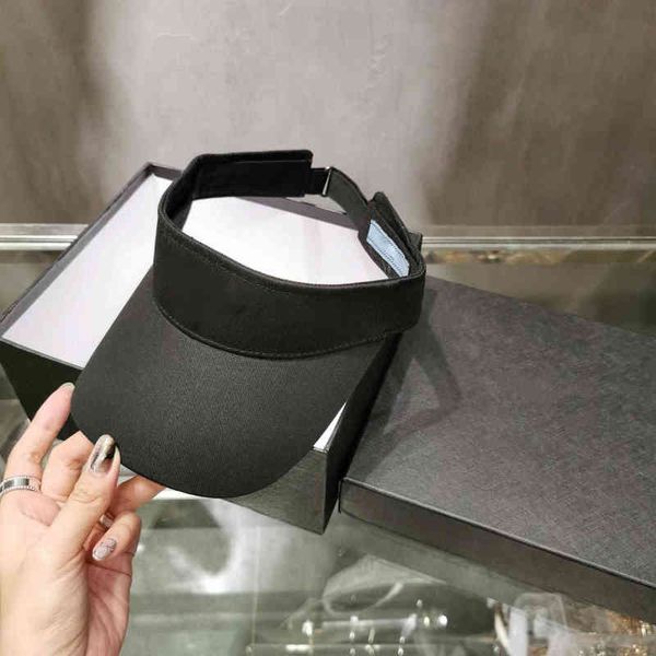 

mjz8 letter empty cap casual summer visor sun mens designers hat sports women golf tennis outdoor beach headwear baseball hats gorr, Blue;gray