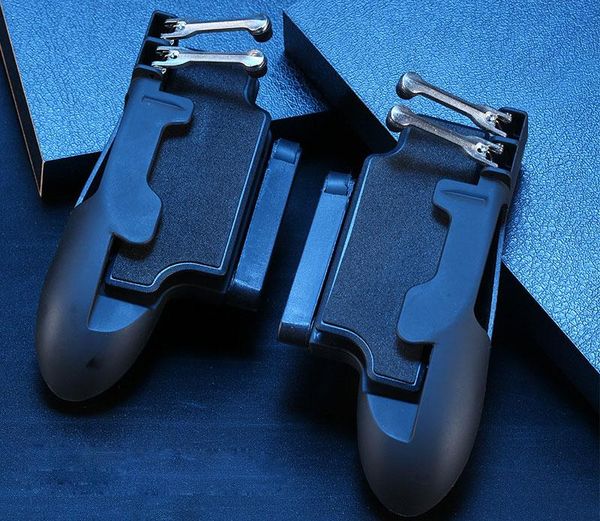 

game controllers & joysticks controller six finger mobile trigger gamepad grip l1r1 fire aim button joystick for ipad tablet fps handle