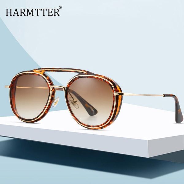 

sunglasses 2021 fashion brand design men women mirror gradient lens round oculos gafas sun glasses punk, White;black