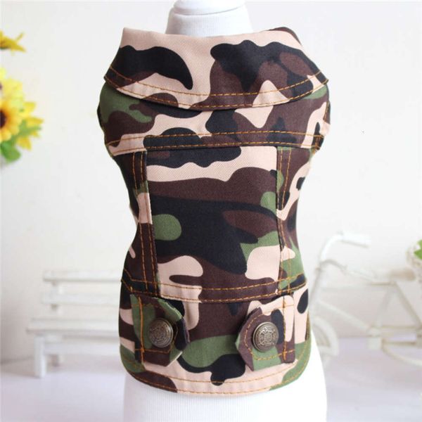 

beichong new pet cloth autumn winter camouflage vt teddy bear dog clothing