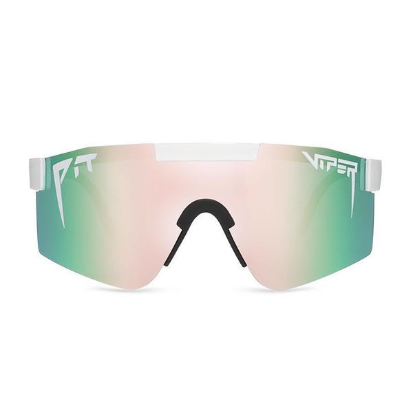 

viper sunglasses windproof pit polarized frame sport tr90 pink men/women for mirrored lens pv01-c3 cgome, White;black
