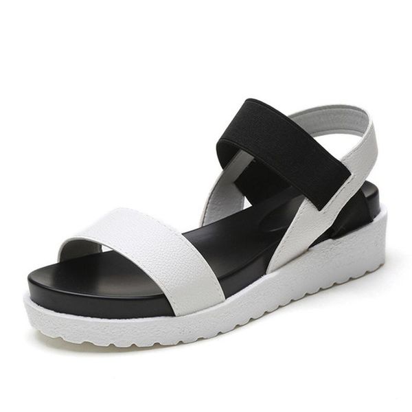 

fashion casual sandals women breathable outdoor walking shoes summer ladies slippers open toe strappy brand sandals for working, Black