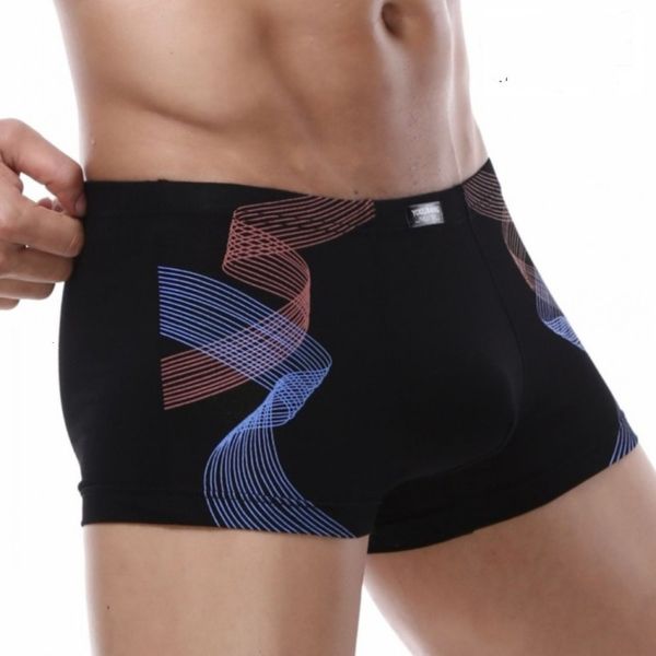 

men's underwear modal men's boxers boxers, Black;white
