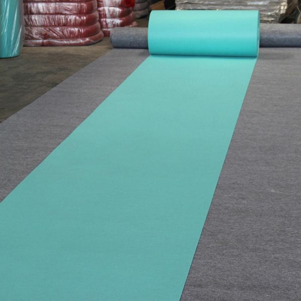 

carpets tiffany blue carpet disposable non-woven fabricoutdoor terrace corridor stair mat wedding party commercial exhibition rug