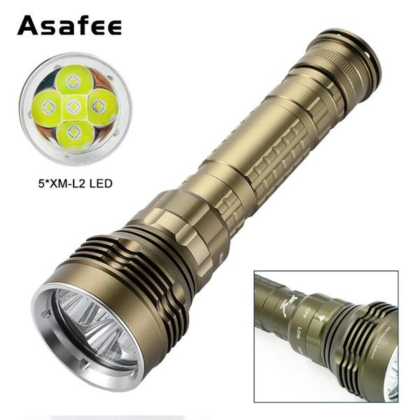 

ipx8 waterproof professional powerful super bright l2 led scuba diving diver light led underwater torch lamp lanterna