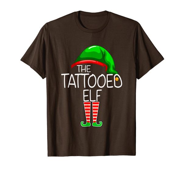 

I'm The Tattooed Elf Funny Group Matching Family Xmas Gift T-Shirt, Mainly pictures