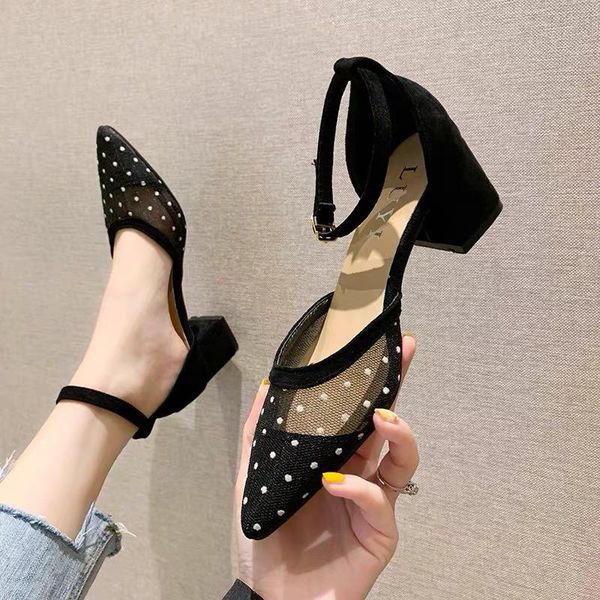 

sandals buckle strap comfort shoes for women 2021 suit female beige med summer heels espadrilles platform black fashion medi