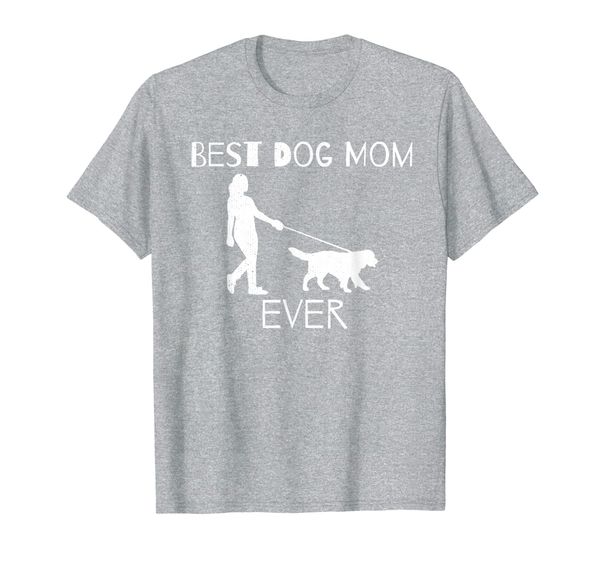 

dog walker mom mother t-shirt, White;black
