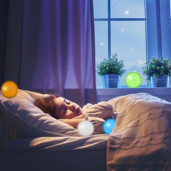 

party decoration luminous sticky balls ceiling wall glowing