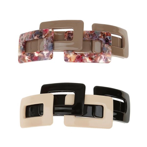 

hair accessories 2pcs leopard clip ponytail clips spring barrette jewelry