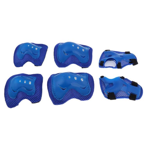 

elbow & knee pads protective kid cycling roller skating wrist blue hunting equipment protector, Black;gray