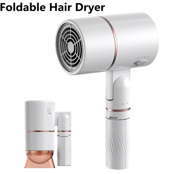 

electric hair brushes 1000w professional dryer high speed/foldable temperature control salon & cold wind negative ionic blow
