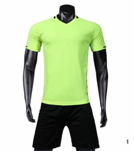 

new arrive blank soccer jersey #1901-11-85-58 customize quick drying t-shirt uniforms jersey football shirts, Black;yellow