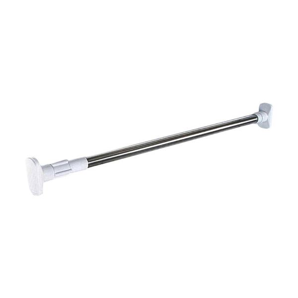 

shower curtains 50-80cm multifunction curtain pole stainless steel expansion door rod tube