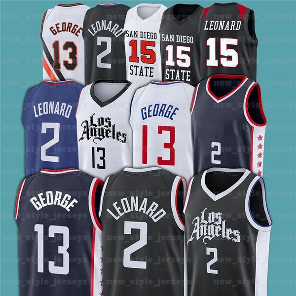 

leonard ncaa2 leonard jersey paul 13 kawhi george college san diuego state basketball jerseys z11, Black;red