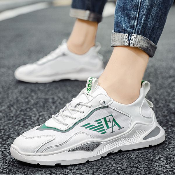 

men's spring and autumn 2021 new sports casual men's trendy versatile net red trend dad shoes men, Black