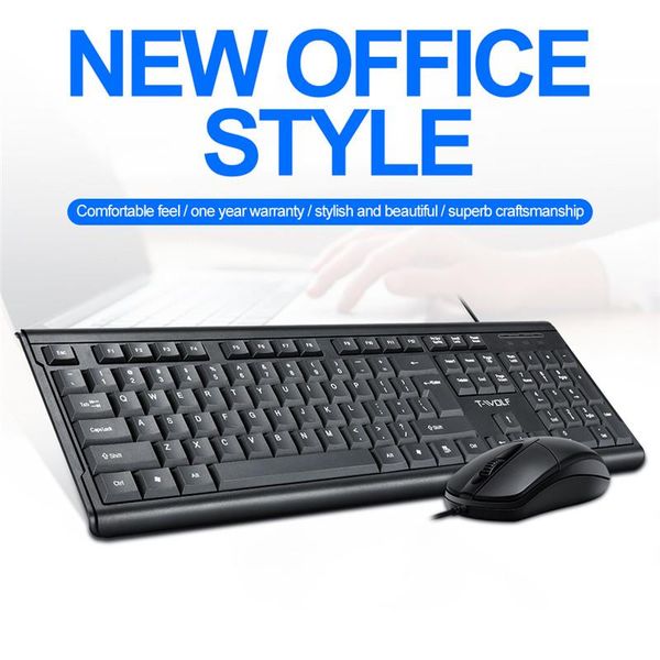 

wired keyboard mouse computer office russian espaÃ± set backlight gaming mechanical feel usb 104 keycaps lapbundle keyboard