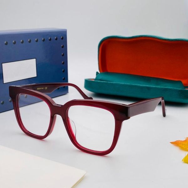 

fashion sunglasses frames vintage man optical eyeglasses square acetate women reading myopia prescription glasses brand, Black