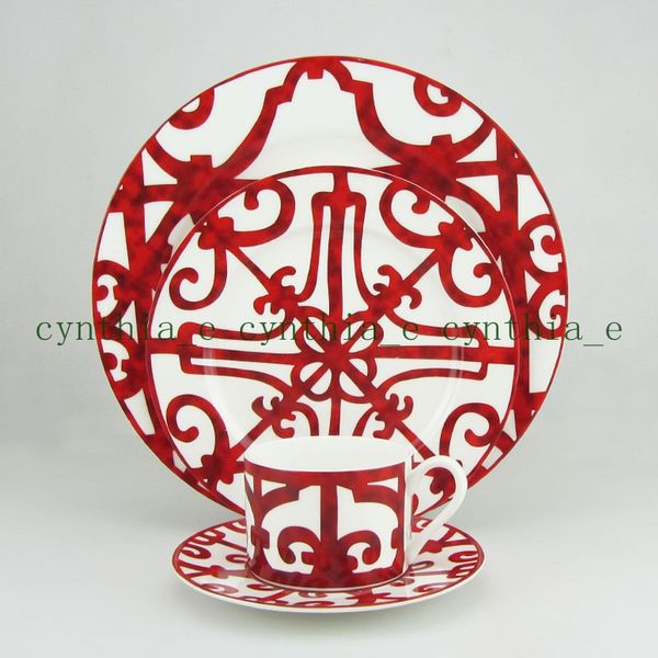 

spanish iron window dinner plate sets bone china food plates ceramic dishes dinnerware set steak plate pack of 4